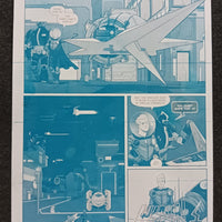 Oswald and the Star-Chaser #1 - Page 12 - Cyan - Comic Printer Plate - PRESSWORKS