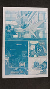 Oswald and the Star-Chaser #1 - Page 12 - Cyan - Comic Printer Plate - PRESSWORKS