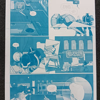 Oswald and the Star-Chaser #1 - Page 14 - PRESSWORKS - Comic Art -  Printer Plate - Cyan