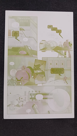 Oswald and the Star-Chaser #1 - Page 14 - Yellow - Comic Printer Plate - PRESSWORKS