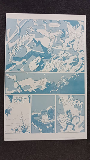 Headless Season 2 #3 - Page 25 - PRESSWORKS - Comic Art -  Printer Plate - Cyan