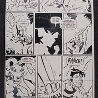 Headless Season 2 #3 - Page 27 - PRESSWORKS - Comic Art -  Printer Plate - Black