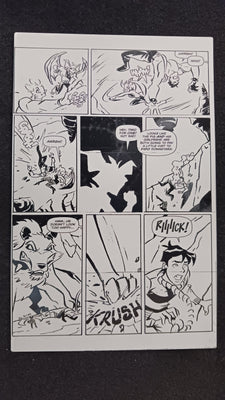 Headless Season 2 #3 - Page 27 - PRESSWORKS - Comic Art -  Printer Plate - Black