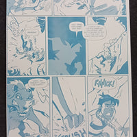 Headless Season 2 #3 - Page 27 - PRESSWORKS - Comic Art -  Printer Plate - Cyan
