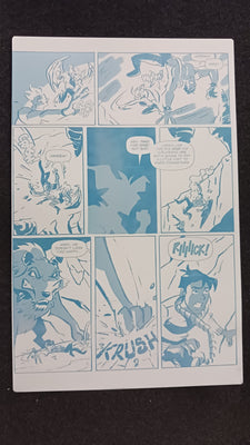 Headless Season 2 #3 - Page 27 - PRESSWORKS - Comic Art -  Printer Plate - Cyan