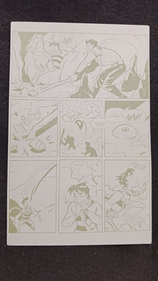 Headless Season 2 #3 - Page 18 - PRESSWORKS - Comic Art -  Printer Plate - Yellow