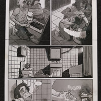 Deadfellows #1 - Page 17 - PRESSWORKS - Comic Art - Printer Plate - Black