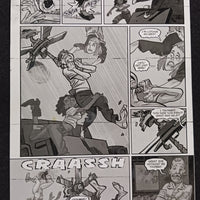 Deadfellows #1 - Page 24 - PRESSWORKS - Comic Art - Printer Plate - Black