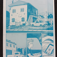 Deadfellows #1 - Page 6 - PRESSWORKS - Comic Art - Printer Plate - Cyan