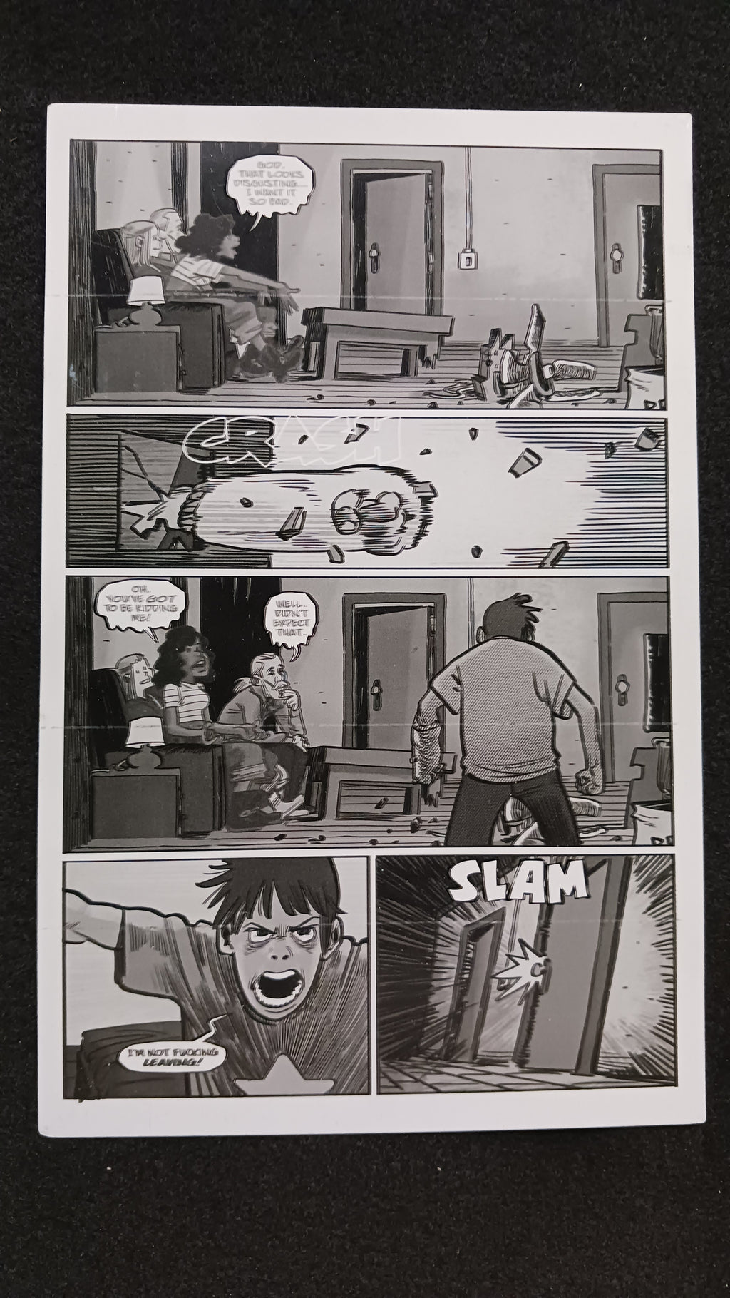 Deadfellows #1 - Page 29 - PRESSWORKS - Comic Art - Printer Plate - Black