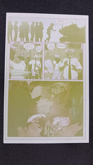 Deadfellows #1 - Page 17 - PRESSWORKS - Comic Art - Printer Plate - Yellow