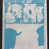 Deadfellows #1 - Page 17 - PRESSWORKS - Comic Art - Printer Plate - Cyan