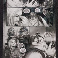 Darkland #3 - Page 14 - PRESSWORKS - Comic Art - Printer Plate - Black
