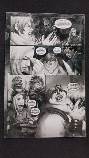 Darkland #3 - Page 14 - PRESSWORKS - Comic Art - Printer Plate - Black