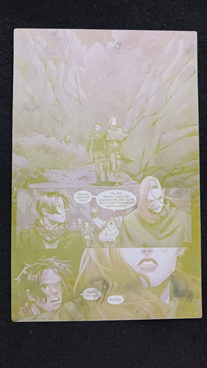 Darkland #3 - Page 15 - PRESSWORKS - Comic Art - Printer Plate - Yellow