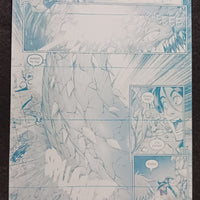 Darkland #3 - Page 10 - PRESSWORKS - Comic Art - Printer Plate - Cyan