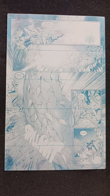 Darkland #3 - Page 10 - PRESSWORKS - Comic Art - Printer Plate - Cyan