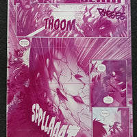 Darkland #3 - Page 10 - PRESSWORKS - Comic Art - Printer Plate - Magenta