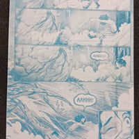 Darkland #3 - Page 12 - PRESSWORKS - Comic Art - Printer Plate - Cyan