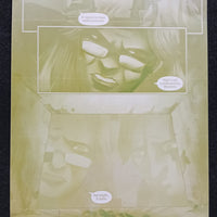 Darkland #3 - Page 26 - PRESSWORKS - Comic Art - Printer Plate - Yellow