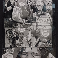 Darkland #3 - Page 3 - PRESSWORKS - Comic Art - Printer Plate - Black