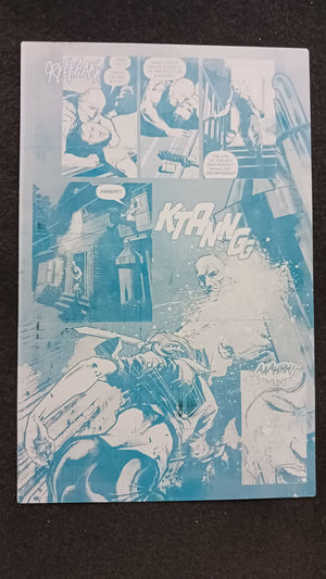 West Moon Chronicles #1 2nd Print - Page 16 - PRESSWORKS - Comic Art - Printer Plate - Cyan