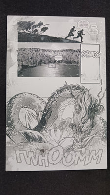 West Moon Chronicles #1 2nd Print - Page 26 - PRESSWORKS - Comic Art - Printer Plate - Black