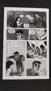 Unicorn Vampire Hunter #1 - Page 6 - PRESSWORKS - Comic Art -  Printer Plate - Black
