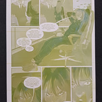 Category Zero Conflict #3 - Page 8 - PRESSWORKS - Comic Art - Printer Plate - Yellow