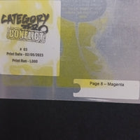 Category Zero Conflict #3 - Page 8 - PRESSWORKS - Comic Art - Printer Plate - Magenta