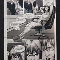 Category Zero Conflict #3 - Page 8 - PRESSWORKS - Comic Art - Printer Plate - Black