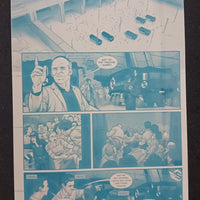 Category Zero Conflict #3 - Page 8 Warhol Set - PRESSWORKS - Comic Art - Printer Plate - K,C,M,Y