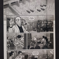 Category Zero Conflict #3 - Page 8 Warhol Set - PRESSWORKS - Comic Art - Printer Plate - K,C,M,Y