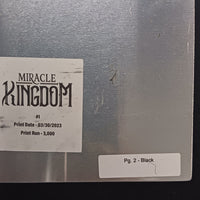 Miracle Kingdom #1 - Page 2 Warhol Set - PRESSWORKS - Comic Art - Printer Plate - K,C,M,Y