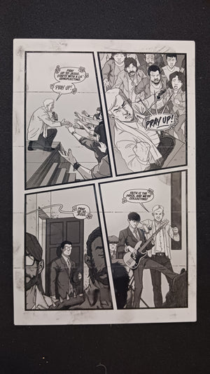 Miracle Kingdom #1 - Page 10 - PRESSWORKS - Comic Art - Printer Plate - Black