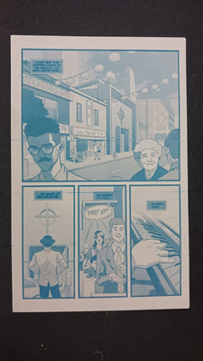 Miracle Kingdom #1 - Page 8 -  Cyan - Comic Printer Plate - PRESSWORKS