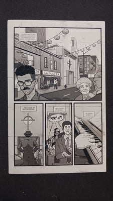 Miracle Kingdom #1 - Page 8 -  Black - Comic Printer Plate - PRESSWORKS
