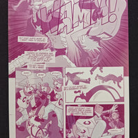 Impossible Team-Up: Impossible Jones and Captain Lightning #1 - Page 6 - PRESSWORKS - Comic Art - Printer Plate - Magenta