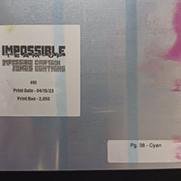 Impossible Team-Up: Impossible Jones and Captain Lightning #1 - Page 38 Warhol Set - PRESSWORKS - Comic Art - Printer Plate - K,C,M,Y