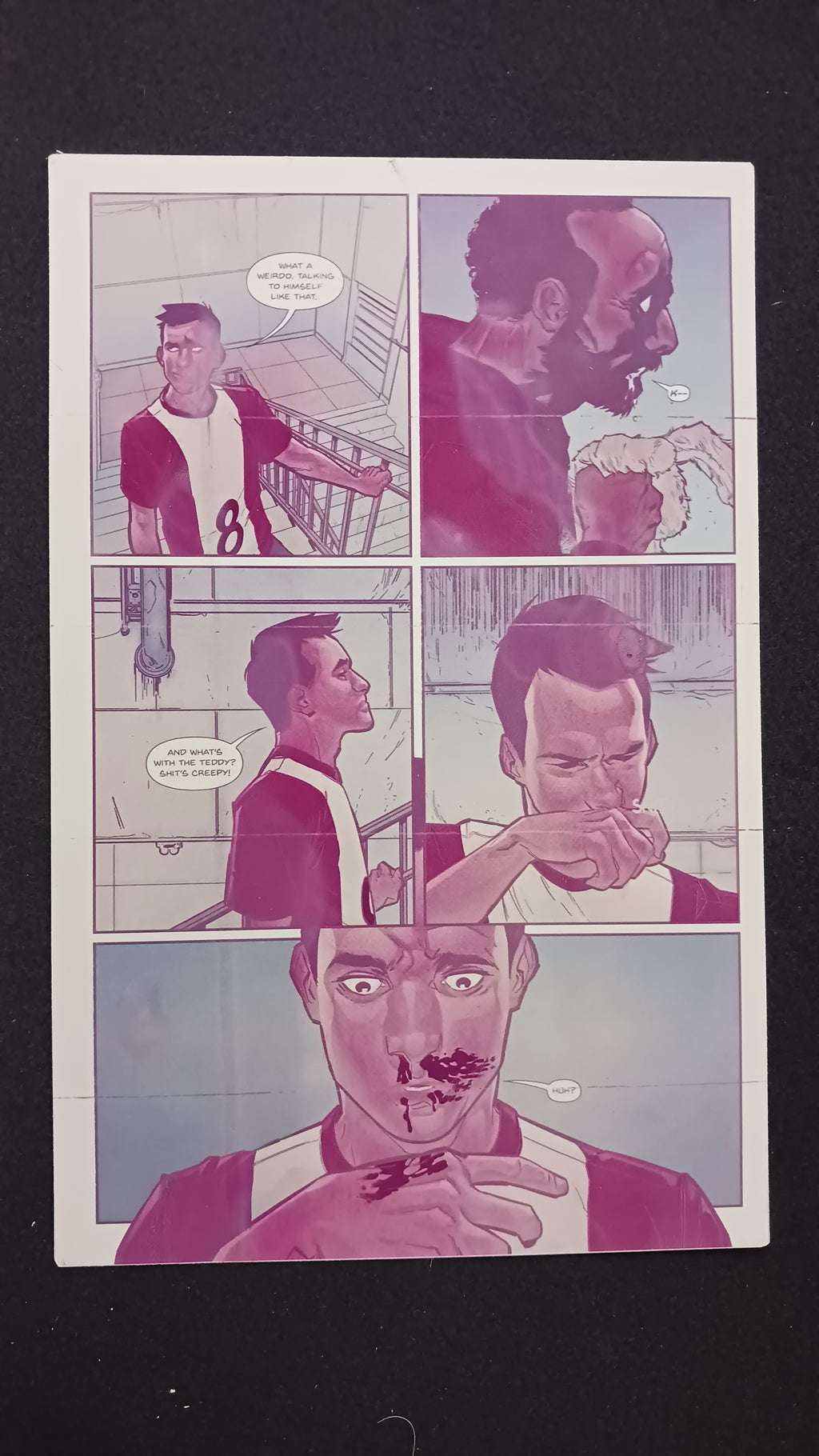 Category Zero Conflict #4 - Page 19 - PRESSWORKS - Comic Art - Printer Plate - Magenta