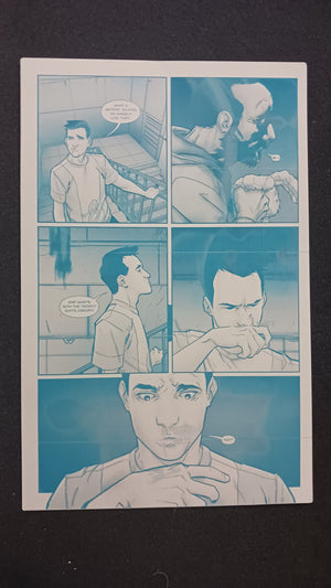 Category Zero Conflict #4 - Page 19 - PRESSWORKS - Comic Art - Printer Plate - Cyan