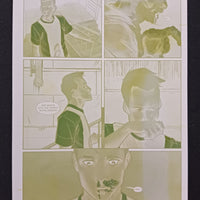 Category Zero Conflict #4 - Page 19 - PRESSWORKS - Comic Art - Printer Plate - Yellow