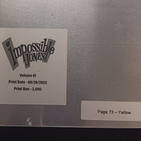 Impossible Jones Vol 1 - Trade Paperback - Page 73 - PRESSWORKS - Comic Art - Printer Plate - Yellow