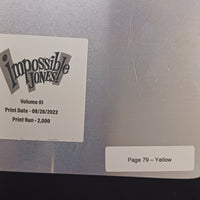 Impossible Jones Vol 1 - Trade Paperback - Page 79 - PRESSWORKS - Comic Art - Printer Plate - Yellow