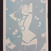 Impossible Jones Vol 1 - Trade Paperback - Page 113 Warhol Set - PRESSWORKS - Comic Art - Printer Plate - K,C,M,Y