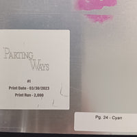 Parting Ways #1 - Page 24 - Cyan - Comic Printer Plate - PRESSWORKS