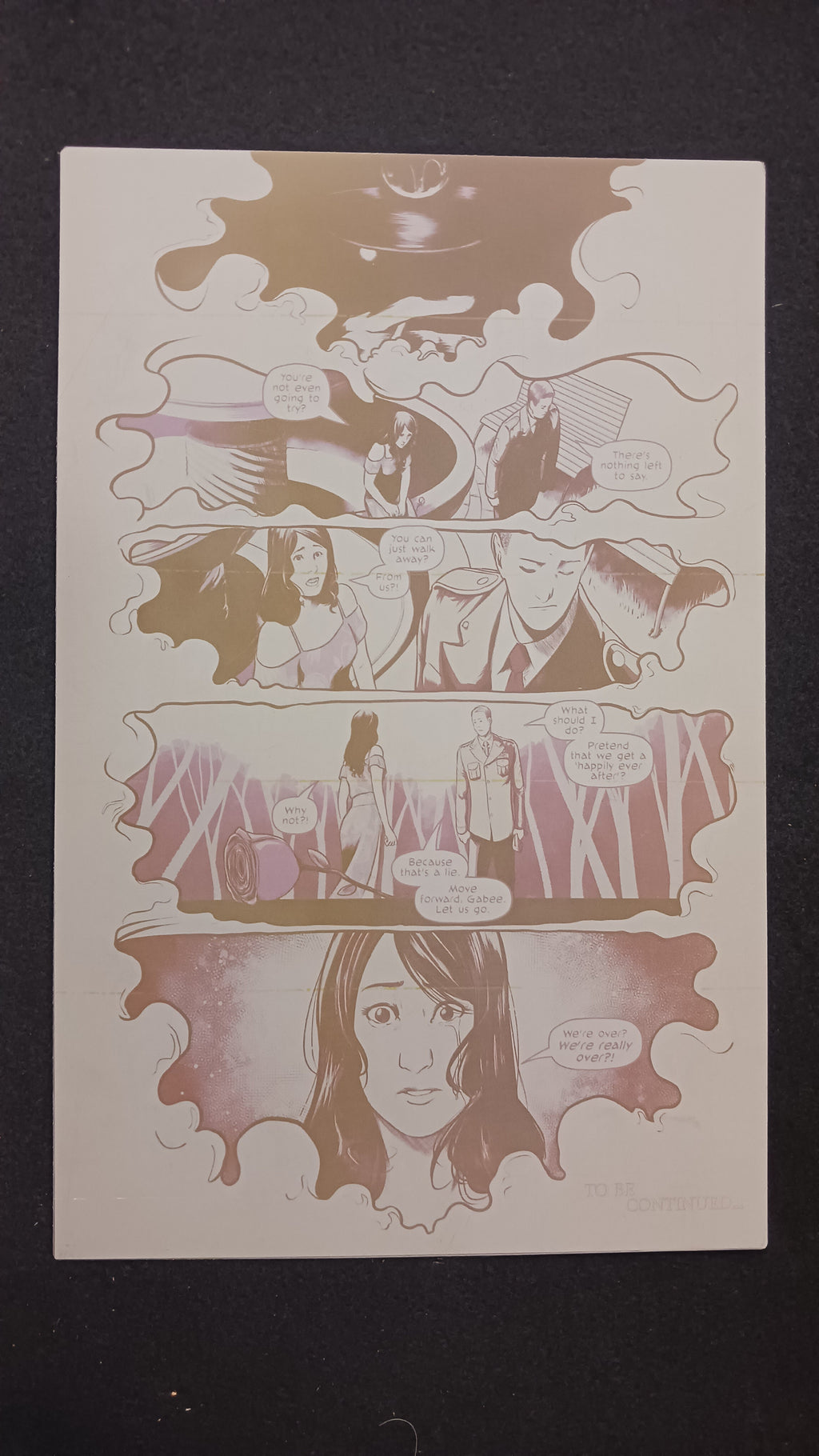 Parting Ways #1 - Page 24 - Yellow - Comic Printer Plate - PRESSWORKS