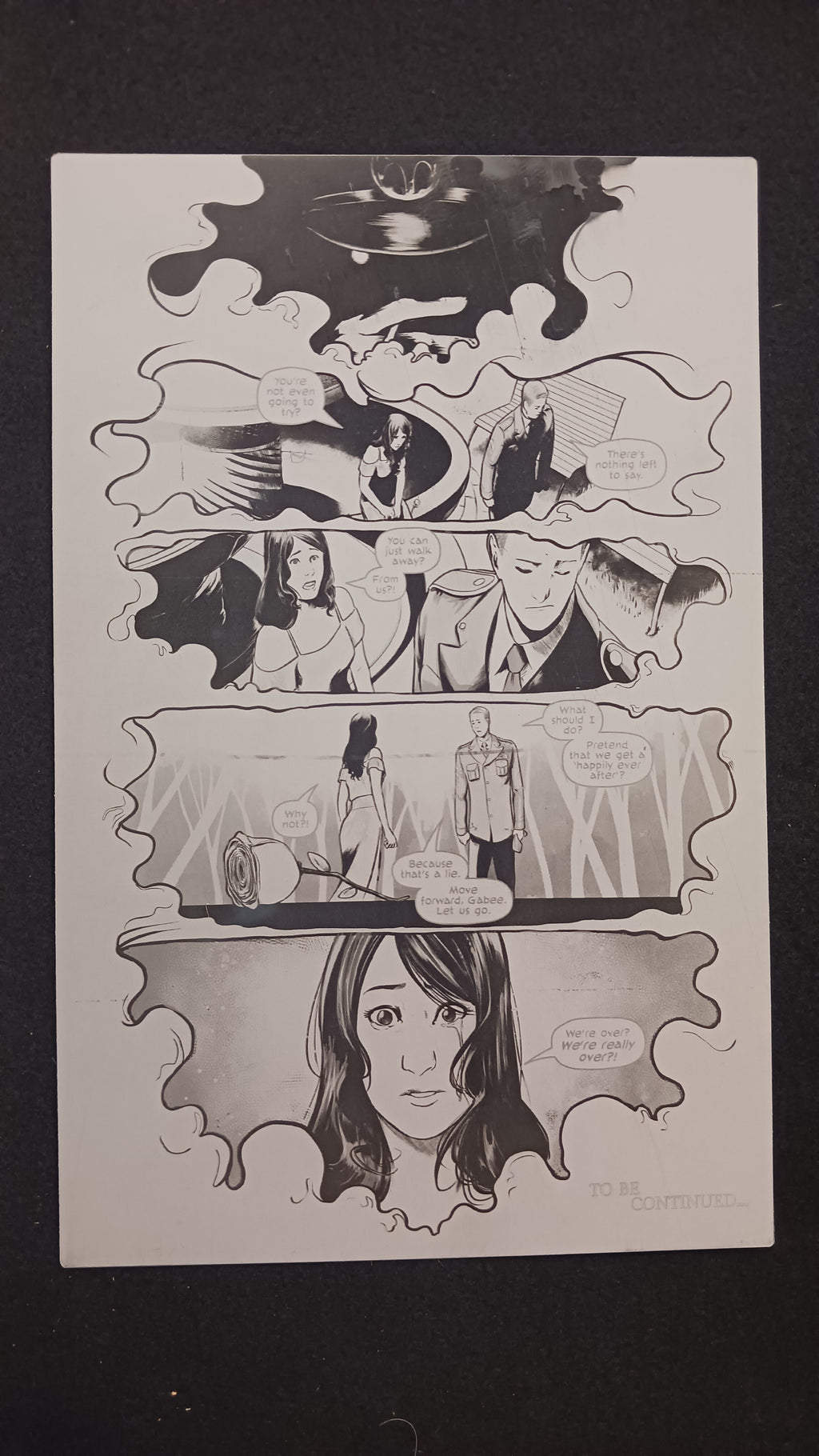Parting Ways #1 - Page 24 - Black - Comic Printer Plate - PRESSWORKS