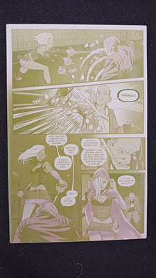 Tales of Vulcania #1 - Page 10 - PRESSWORKS - Comic Art -  Printer Plate - Yellow