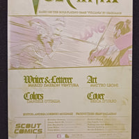 Tales of Vulcania #1 - Inside Front Cover - PRESSWORKS - Comic Art -  Printer Plate - Yellow